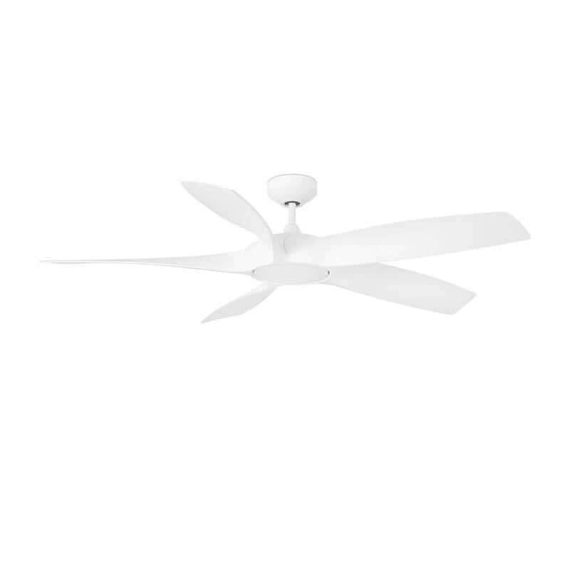 Image of Faro Barcelona Cocos LED Ceiling Fan with Light, DC Motor and Remote Control