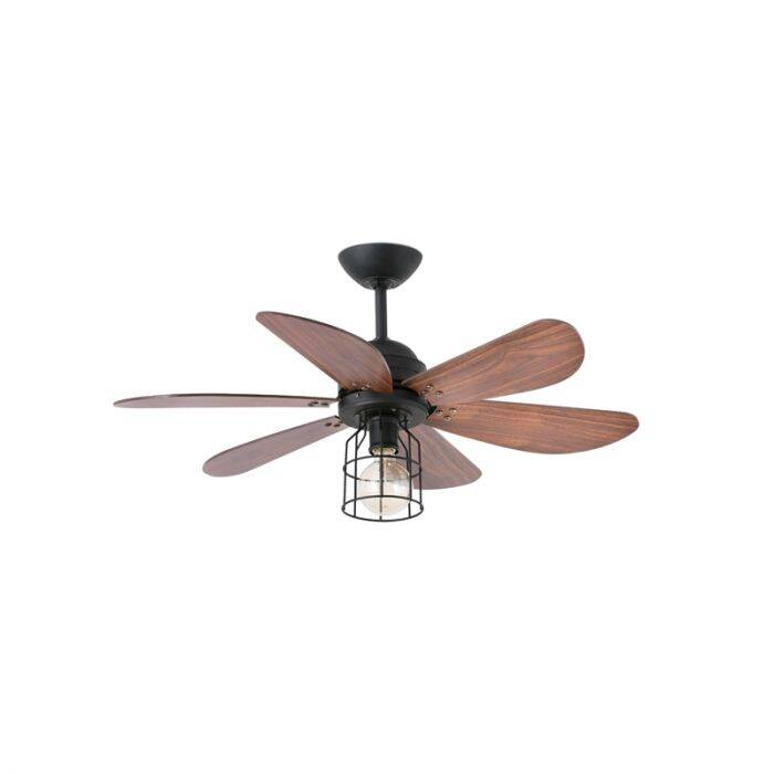 Image of Faro Barcelona Chicago Ceiling Fan with Light and Remote Control
