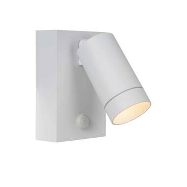 Lucide Taylor Outdoor Wall Mounted Spotlight with PIR Sensor
