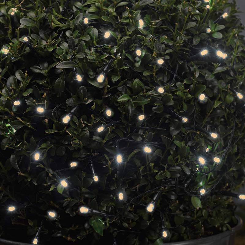 Image of Edit 19M Battery Operated LED Multi Function String Lights - 200 Lights