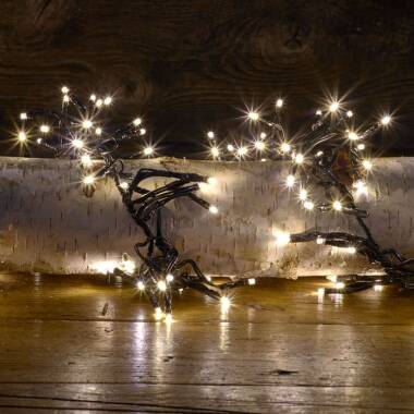 Image of Konstsmide 11.3M LED Multi-Function Cluster String Lights - 1536 Lights