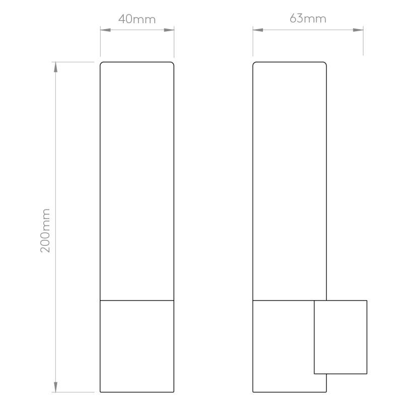 Image of Astro Bari Bathroom Wall Light