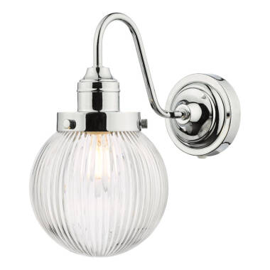 Image of Dar Tamara Glass Wall Light