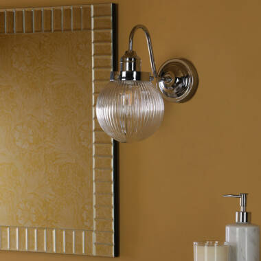 Image of Dar Tamara Glass Wall Light