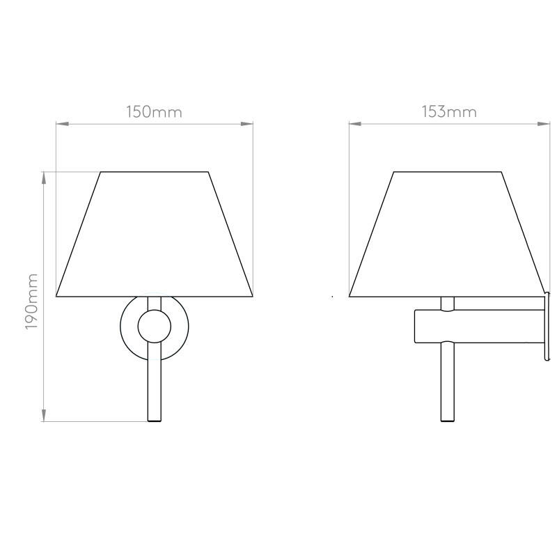 Image of Astro Roma Wall Light