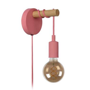 Image of Lucide Paulien Wall Light with Plug