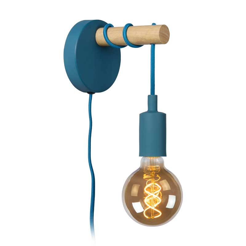 Image of Lucide Paulien Wall Light with Plug