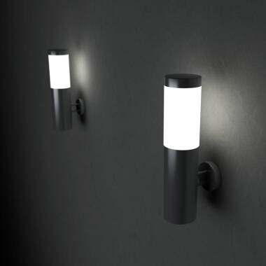 Image of Suri Canterbury XT Solar LED Outdoor Wall Light