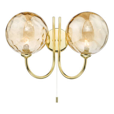 Dar Jared 2 Light Wall Light