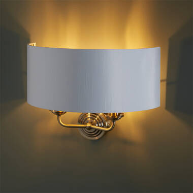 Image of Endon Highclere Twin Wall Light
