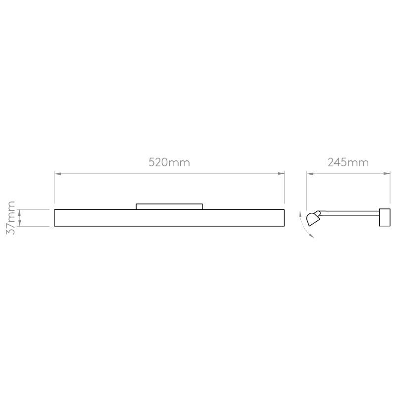 Image of Astro Renoir LED Picture Light
