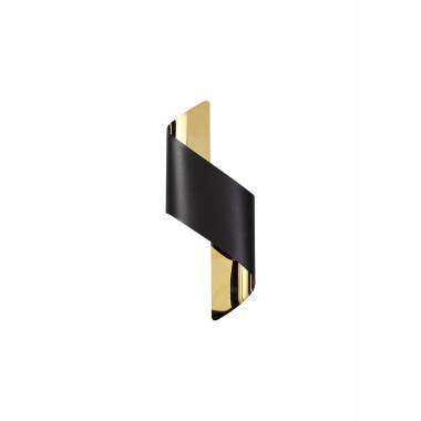 Image of Coil Large LED Flush Wall Light