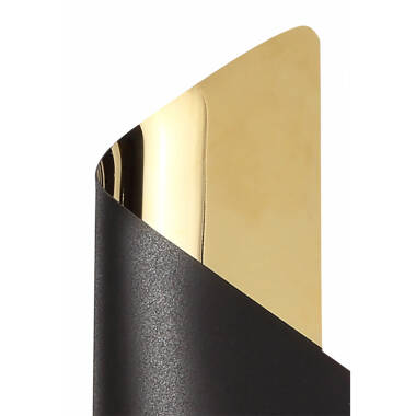 Image of Coil Large LED Flush Wall Light