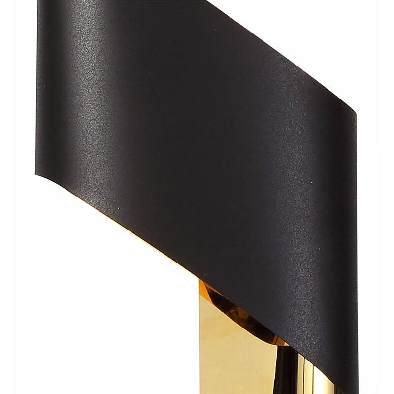 Image of Coil Large LED Flush Wall Light