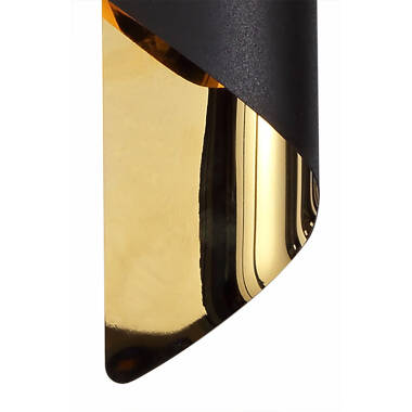 Image of Coil Large LED Flush Wall Light