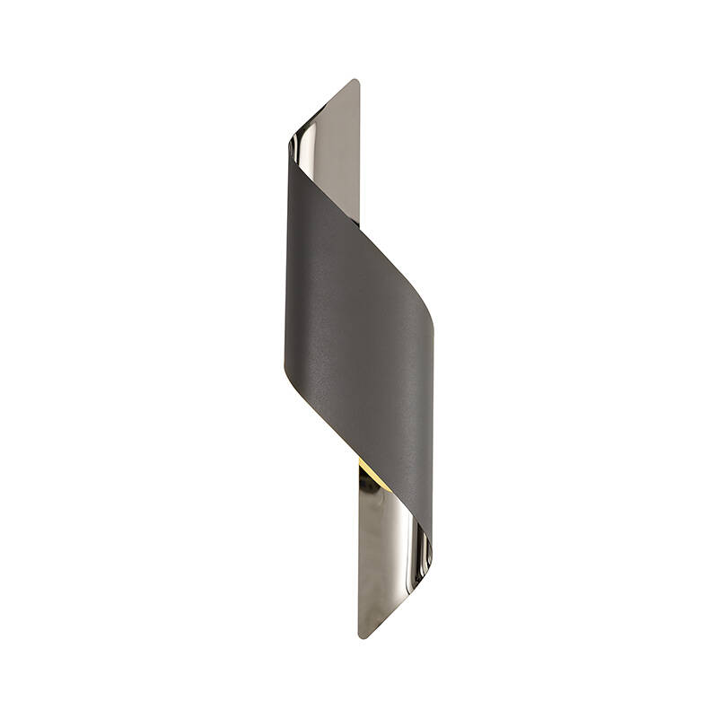 Image of Coil Large LED Flush Wall Light
