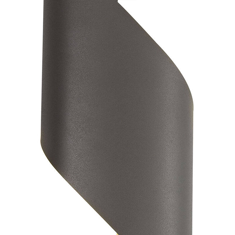 Image of Coil Large LED Flush Wall Light