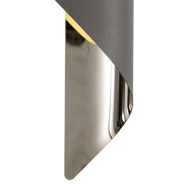 Image of Coil Large LED Flush Wall Light