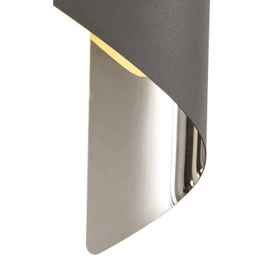 Image of Coil Large LED Flush Wall Light