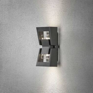 Image of Konstsmide Potenza Outdoor Up & Down Wall Light