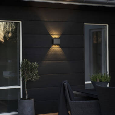 Image of Konstsmide Chieri Grande LED Outdoor Up & Down Wall Light