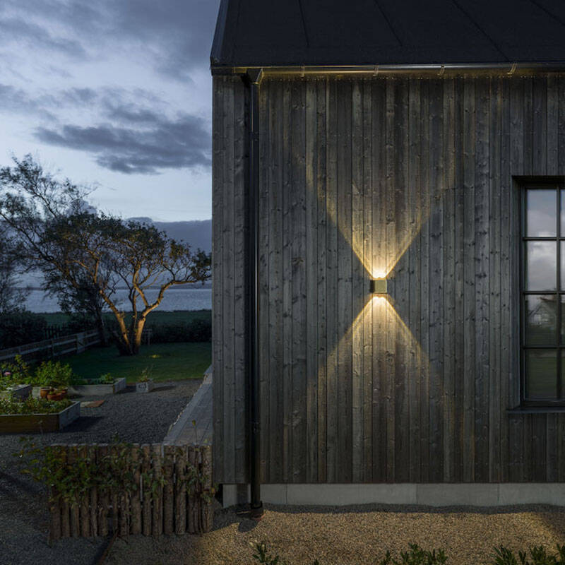 Image of Konstsmide Chieri Grande LED Outdoor Up & Down Wall Light