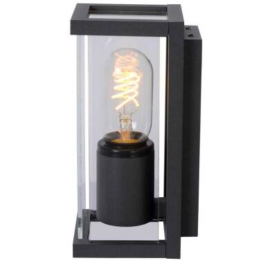 Image of Lucide Claire Mini Half Lantern Outdoor Twin Wall Light