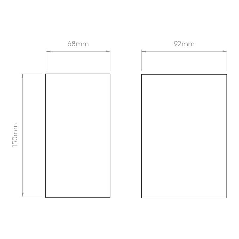 Image of Astro Chios 150 Outdoor Up & Down Wall Light