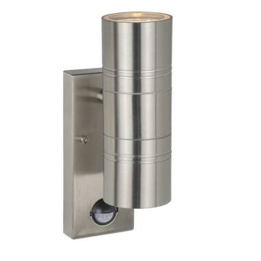 Lucide Arne LED Outdoor Up & Down Wall Light with PIR Sensor