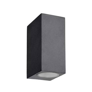 Image of Lucide Zora Square LED Outdoor Up & Down Wall Light