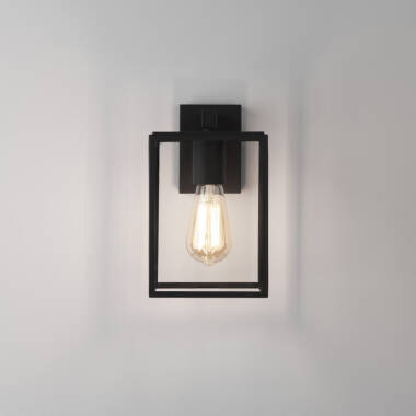 Image of Astro Box Outdoor Hanging Lantern Wall Light