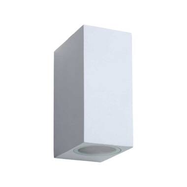 Image of Lucide Zora Square LED Outdoor Up & Down Wall Light