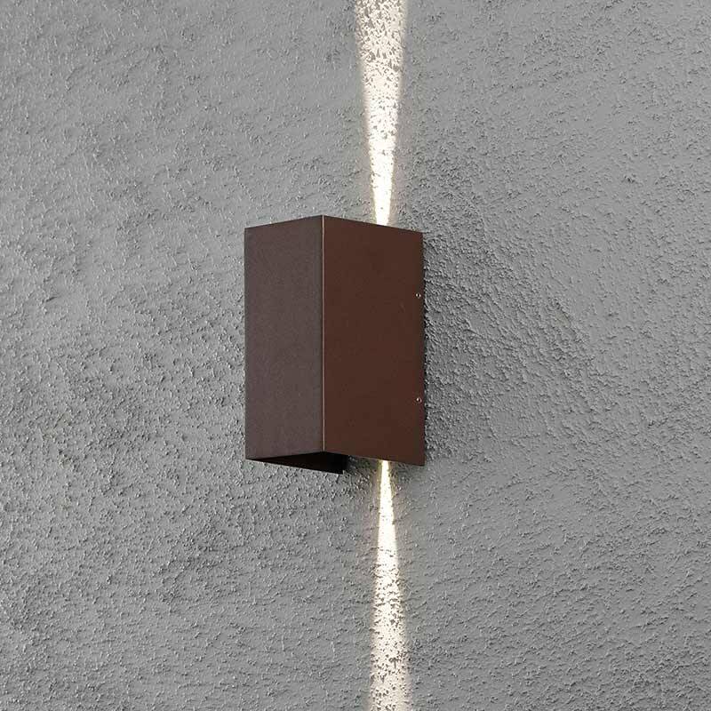 Image of Konstsmide Cremona LED Outdoor Up & Down Wall Light with Adjustable Beam