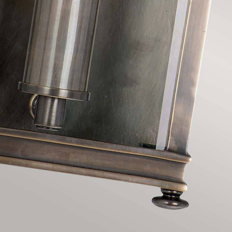 Image of Elstead Holborn Half Lantern Outdoor Wall Light