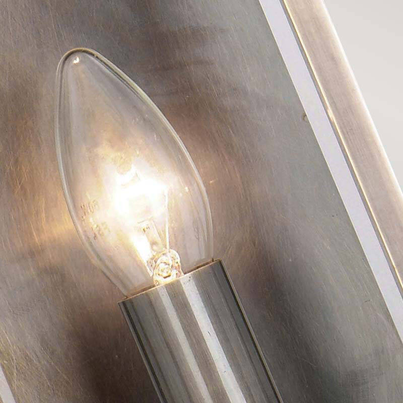 Image of Elstead Holborn Half Lantern Outdoor Wall Light