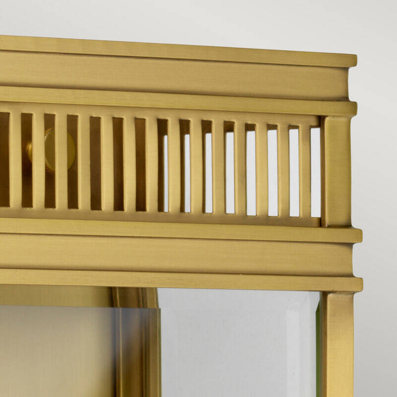 Image of Elstead Holborn Half Lantern Outdoor Wall Light