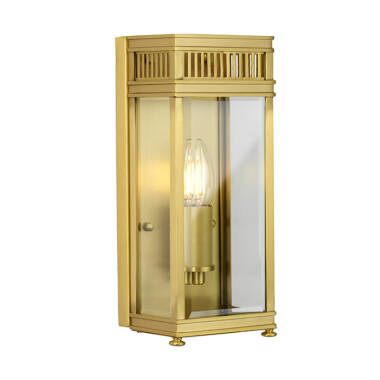 Elstead Holborn Half Lantern Outdoor Wall Light