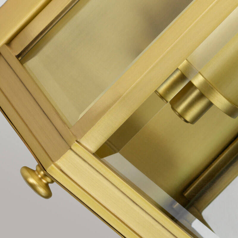 Image of Elstead Holborn Half Lantern Outdoor Wall Light