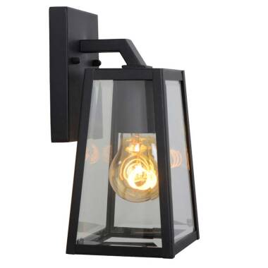 Image of Lucide Matslot Outdoor Hanging Lantern Wall Light