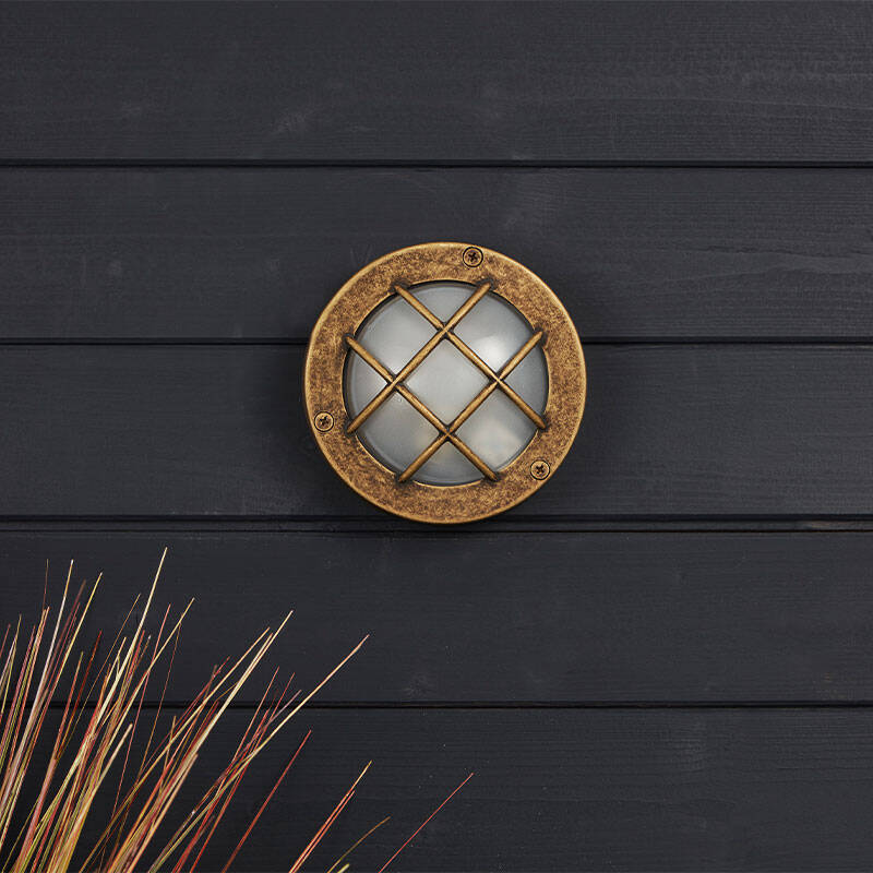 Image of Westport Coastal Hull Outdoor Flush Wall Light