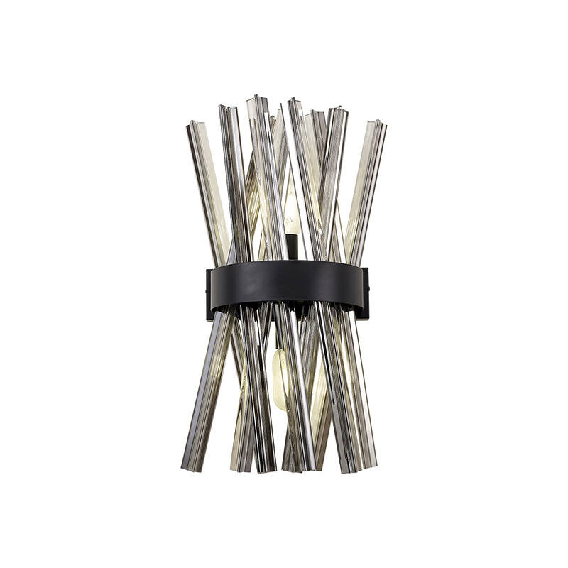 Image of Woxsall Glass Flush Wall Light