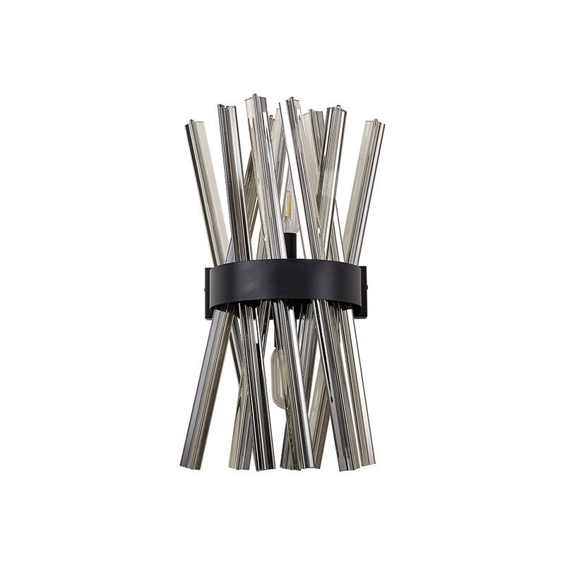 Image of Woxsall Glass Flush Wall Light