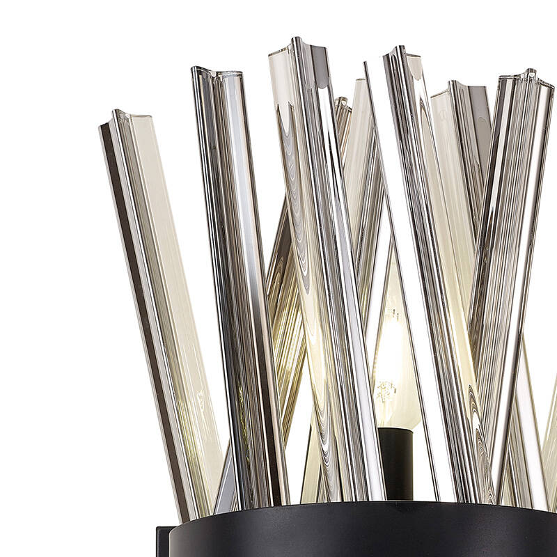 Image of Woxsall Glass Flush Wall Light