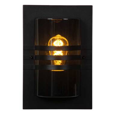 Image of Lucide Privas Large Outdoor Flush Wall Light