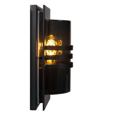 Image of Lucide Privas Large Outdoor Flush Wall Light