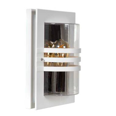 Image of Lucide Privas Large Outdoor Flush Wall Light