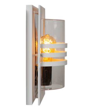 Image of Lucide Privas Large Outdoor Flush Wall Light