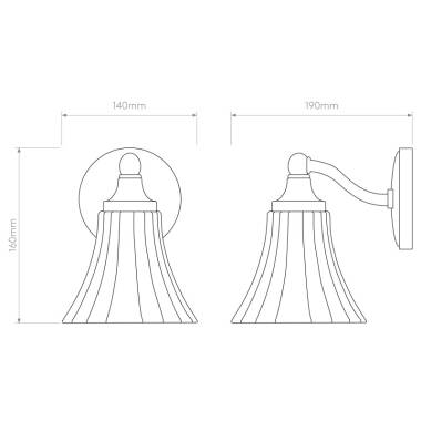 Image of Astro Nena Wall Light