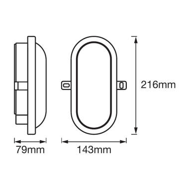 Image of Ledvance 6W LED Bulkhead