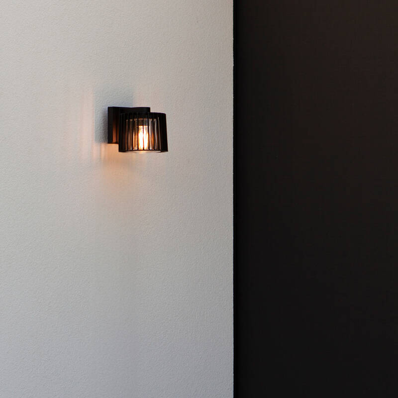 Image of Lutec Shyne Outdoor Flush Wall Light